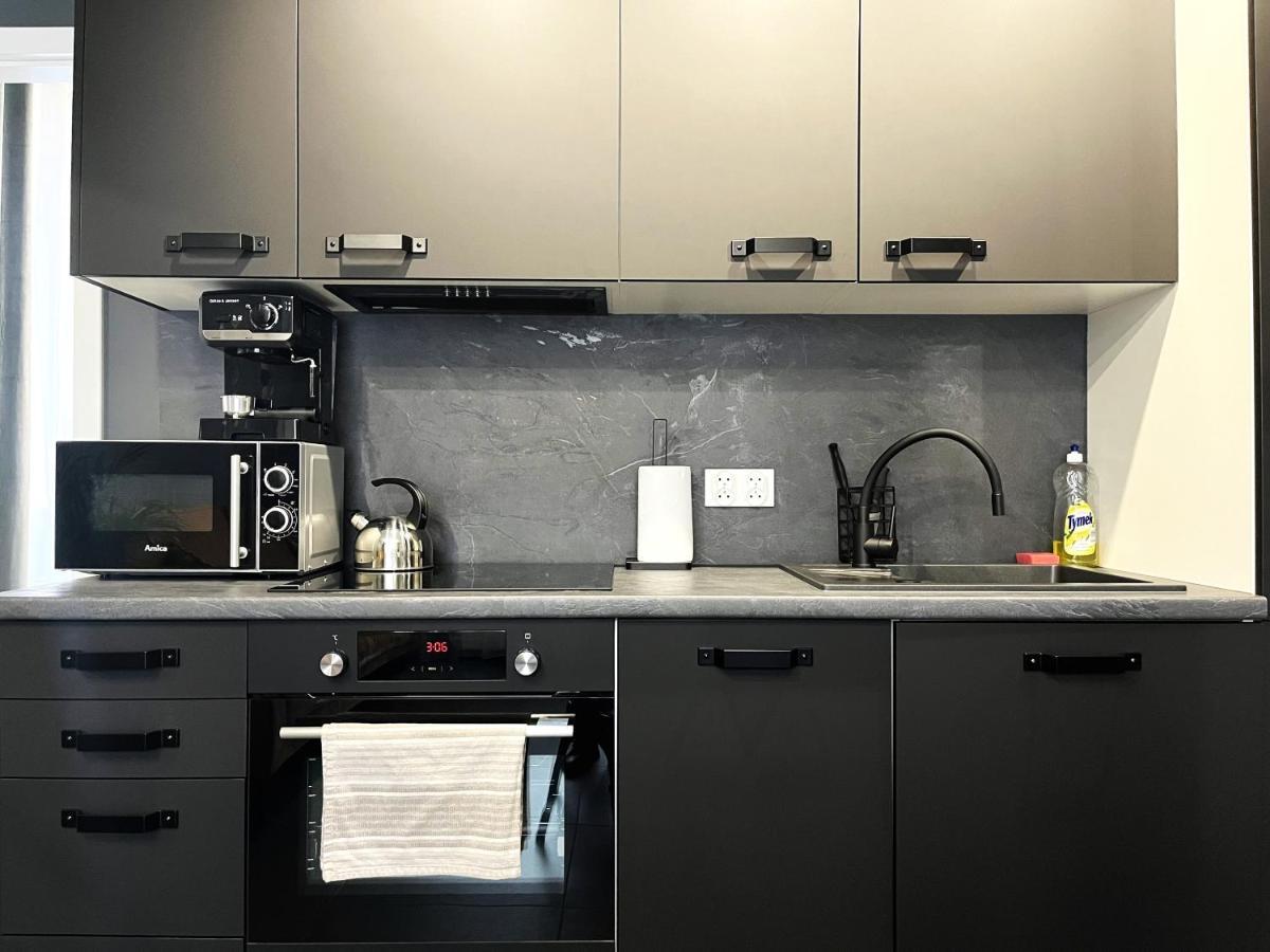 Sunset Apartment Aircon - Self Check-In 24H Wroclaw Bagian luar foto